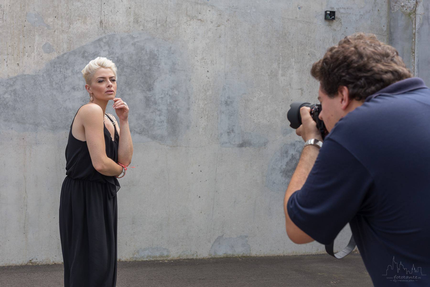 Voller Einsatz beim Workshop bei Nadine Steves …