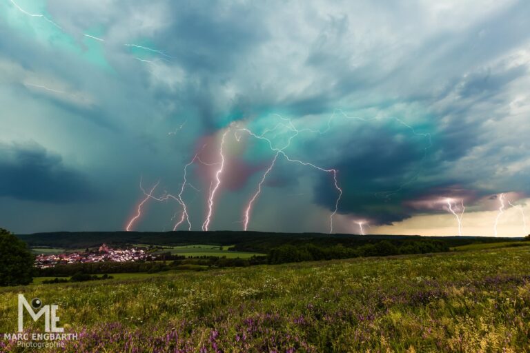 Gewitter über Sponheim Hier ist mein Ergebnis vom …