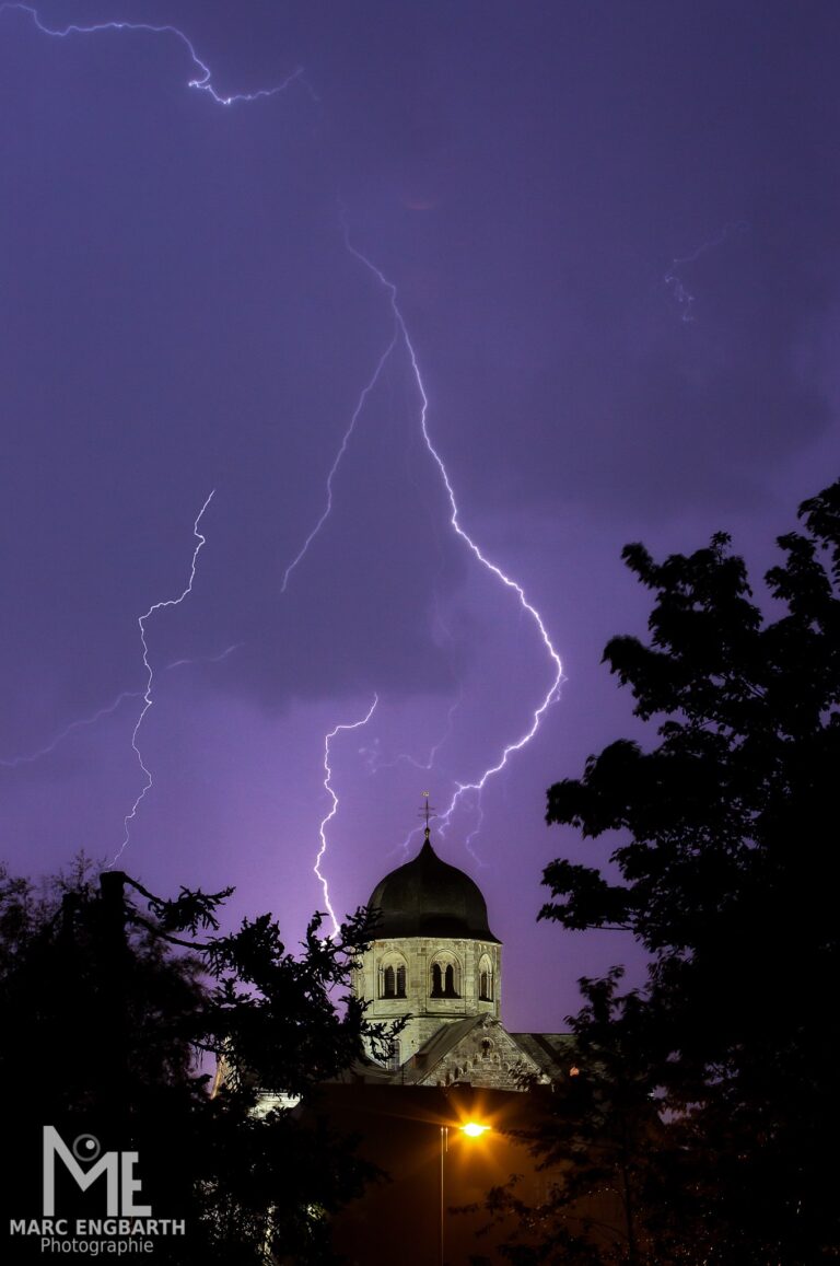 Bei dem Gewitter letzte Nacht ist mir eine Aufnahme …