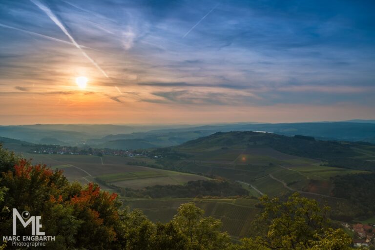 Spontanes Treffen auf dem Lemberg um den Sonnenuntergang …
