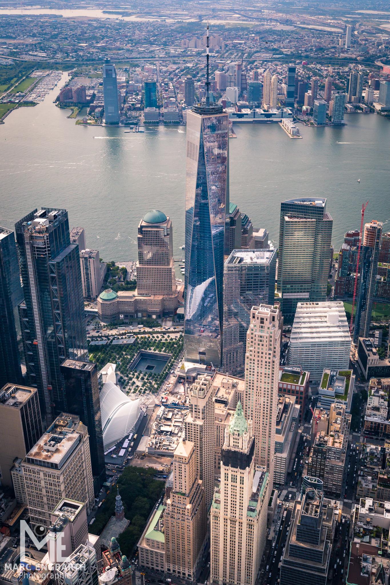 Mal ein anderer Blick auf das One World Trade Center …
