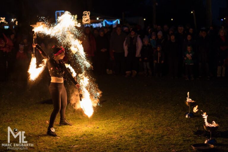 Heute war ich auf dem Weihnachtsmarkt in Bad Münster am …