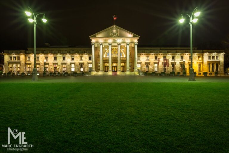 Gestern Abend waren wir spontan in Wiesbaden unterwegs …
