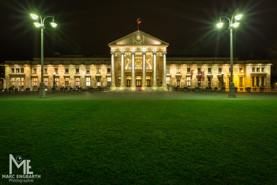 Gestern Abend waren wir spontan in Wiesbaden unterwegs …