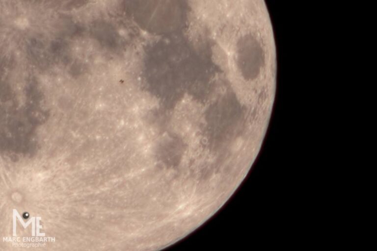 Am Freitag gab es außer der Mondfinsternis noch ein …