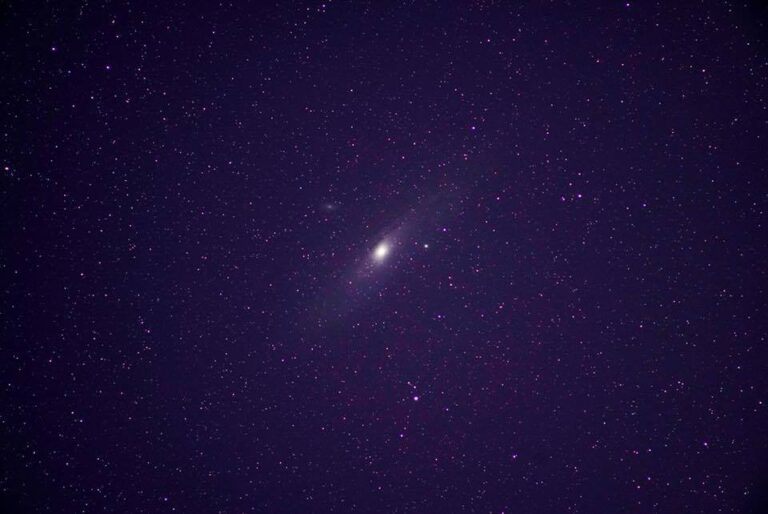Heute nehme ich mir mal die Andromeda-Galaxie vor