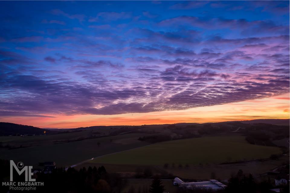 Überraschender Sonnenuntergang mit der Mavic 2 pro …
