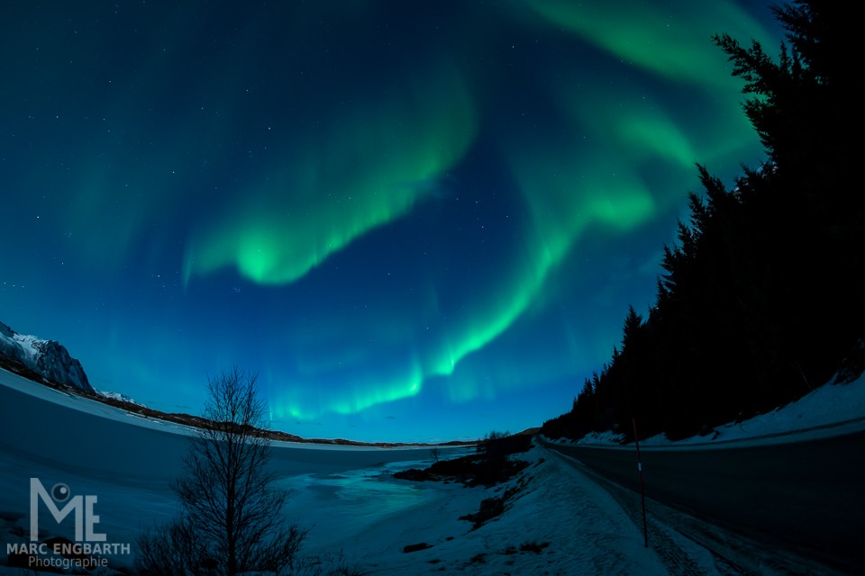 Aurora borealis Mir war mal wieder nach Nordlicht, daher …