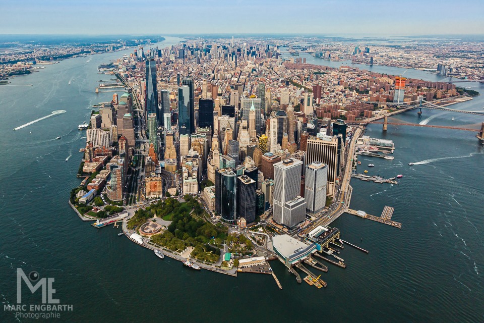 New York aus der Luft Dies mal keine Luftaufnahme per …