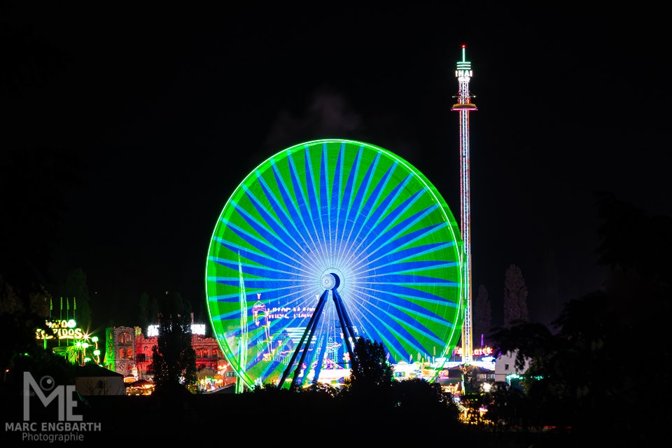Bad Kreuznacher Jahrmarkt Ein Blick auf den Jahrmarkt