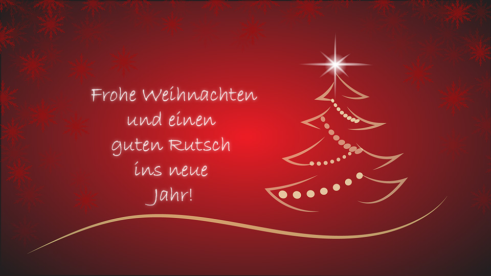 Wir wünschen allen Kunden, Partnern und Freunden frohe …