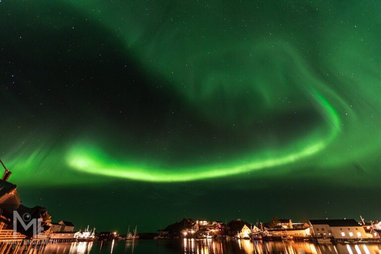 Nordlicht über Hamnøy Am Freitag geht es wieder auf die …