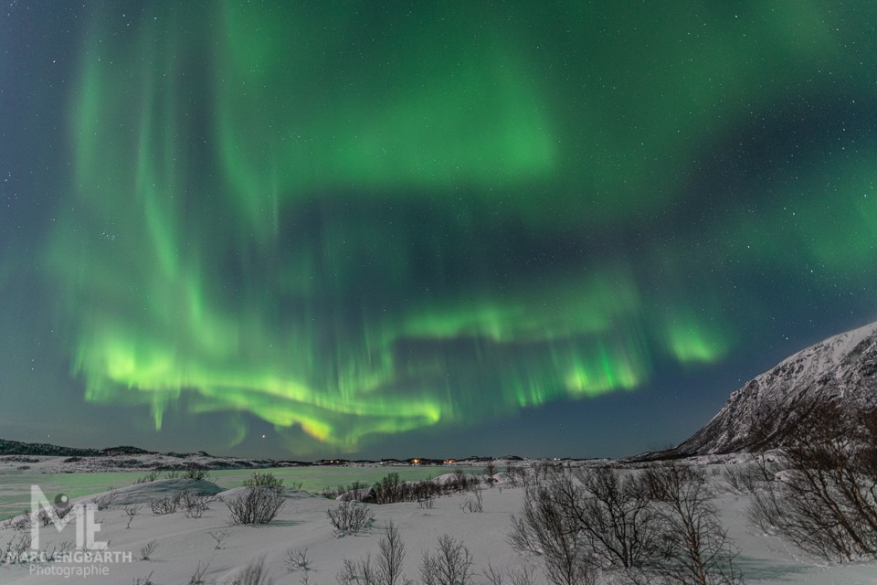 Nordlicht Gestern gab es dann wieder eine super Show zu …