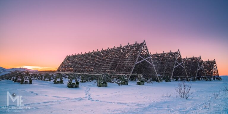 * Sonnenuntergang in Laukvik * Die Idee zu diesem Bild …