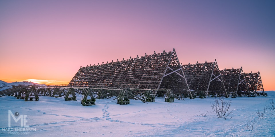 Sonnenuntergang in Laukvik Die Idee zu diesem Bild hatte …