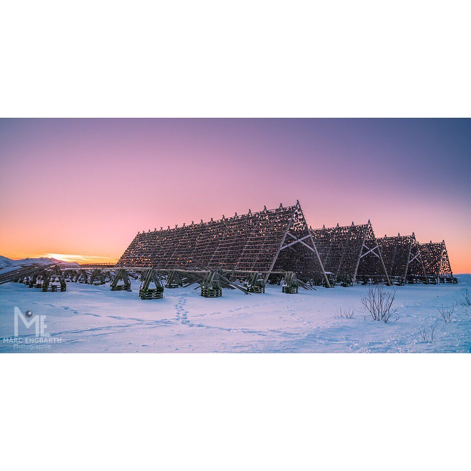 Sonnenuntergang in Laukvik • Die Idee zu diesem Bild …