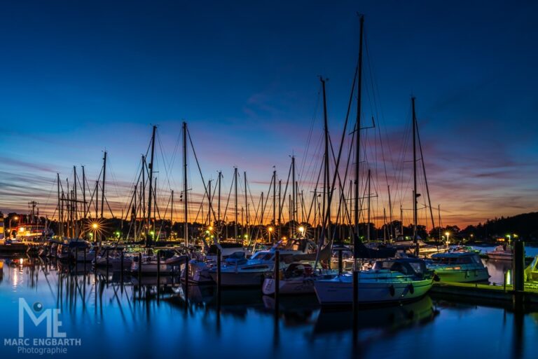Nachts im Hafen