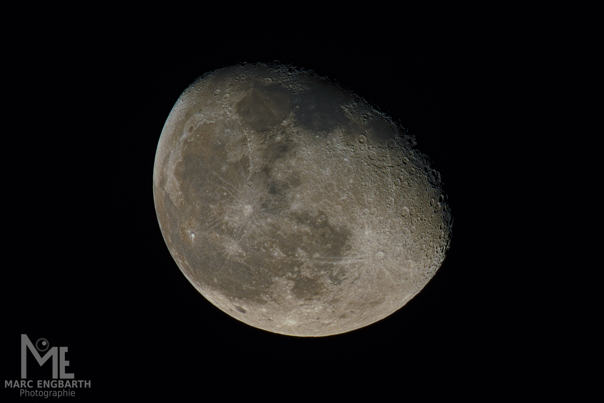 Der abnehmende Mond vom 03.03.2021