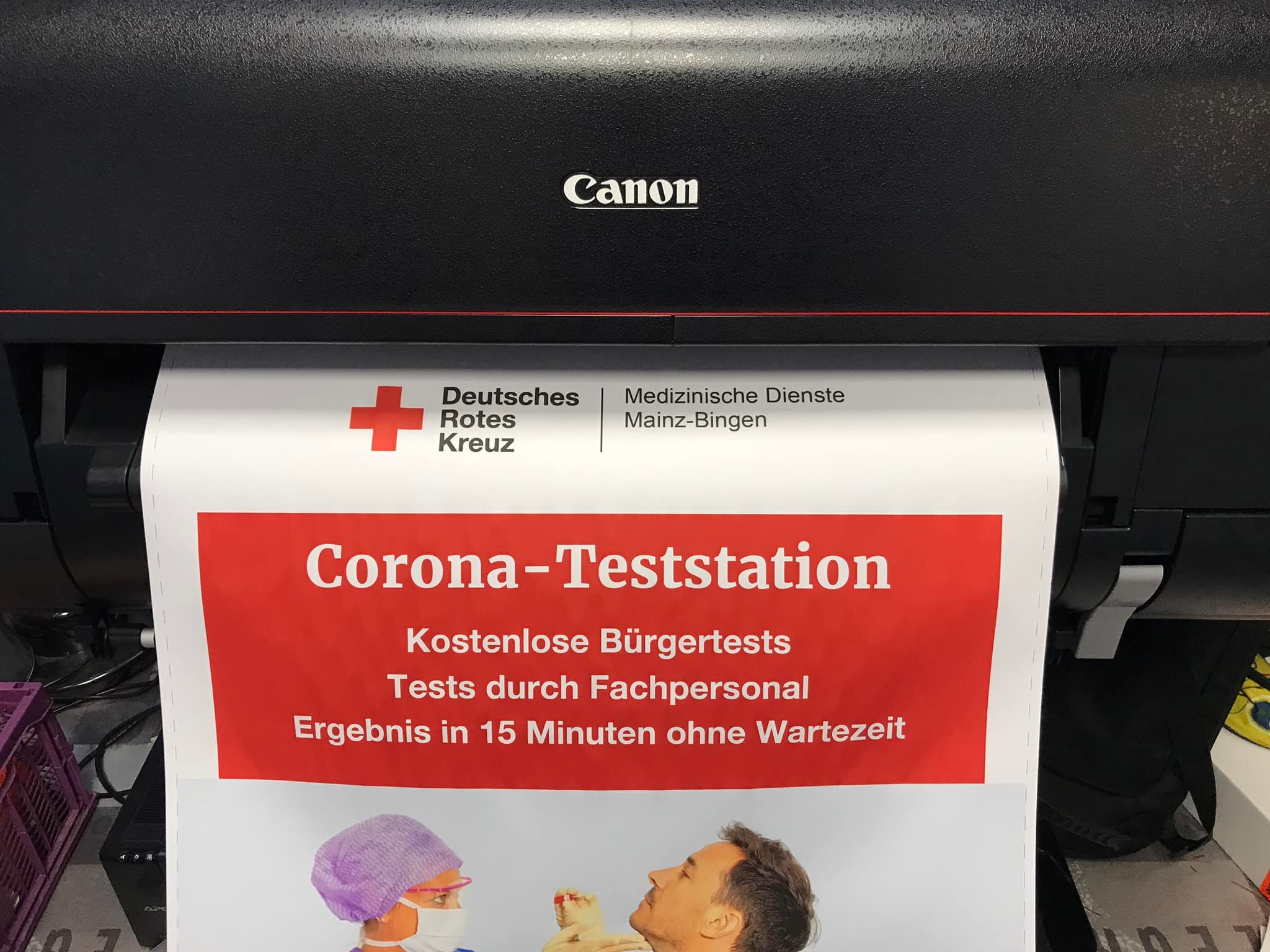 Plakate für die Medizinischen Dienste Mainz-Bingen vom …