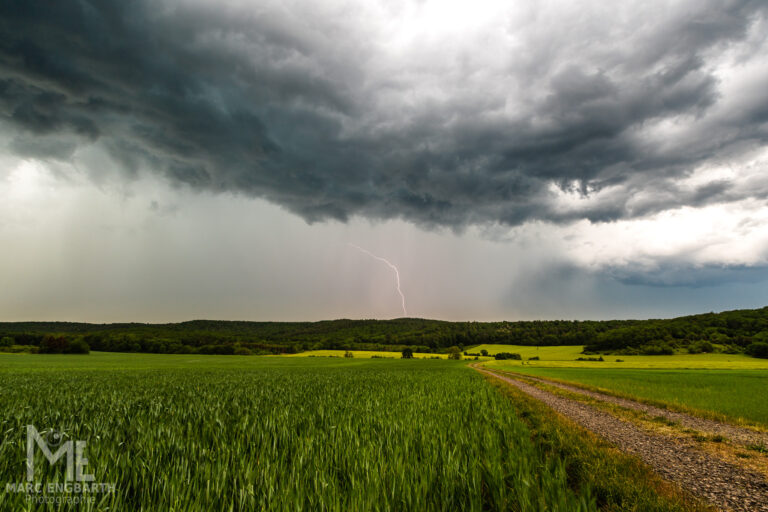 Das erste richtige Gewitter in diesem Jahr und ich hatte …