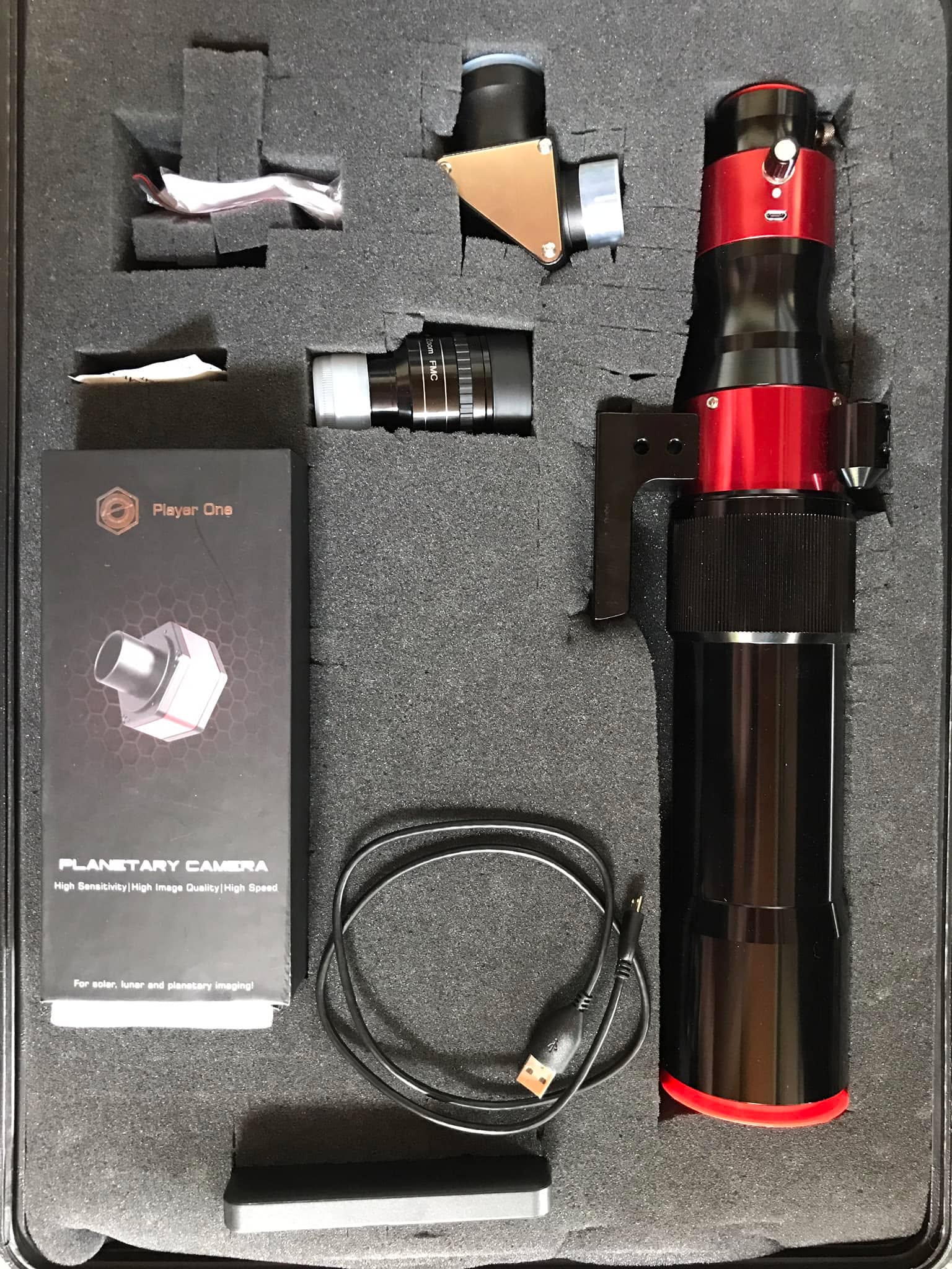 Heute ist neues Spielzeug eingetroffen, ein Daystar Solar …