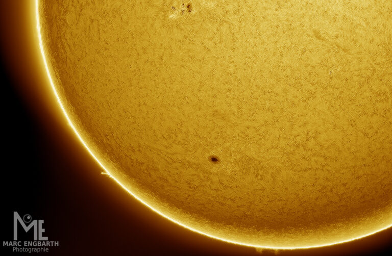 Unsere Sonne von heute (11.08.2023) Equipment: - Sky …