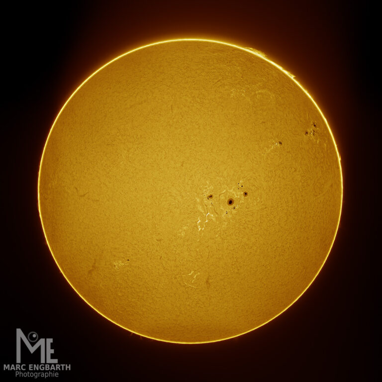 Unsere Sonne vom 23.05.2024 Equipment: - Skywatcher …