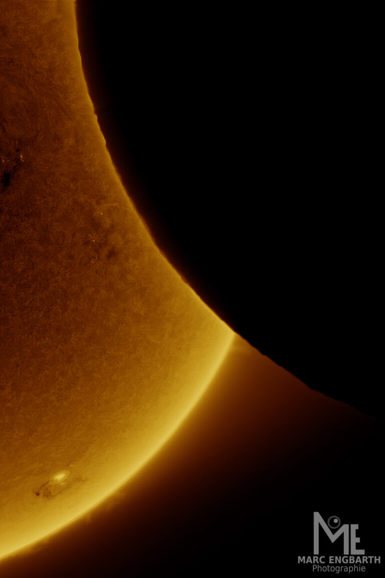 Partielle Sonnenfinsternis am 29.03.2025 Etwas Glück …