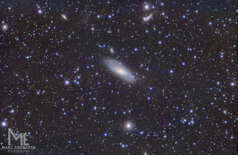 Mal wieder ein Deep-Sky-Bild und zwar handelt es sich …
