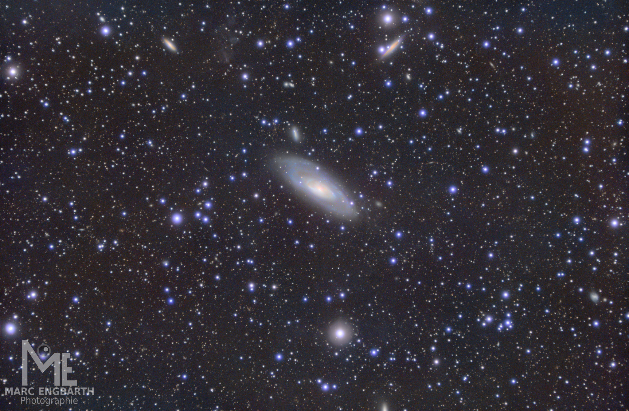 Mal wieder ein Deep-Sky-Bild und zwar handelt es sich …