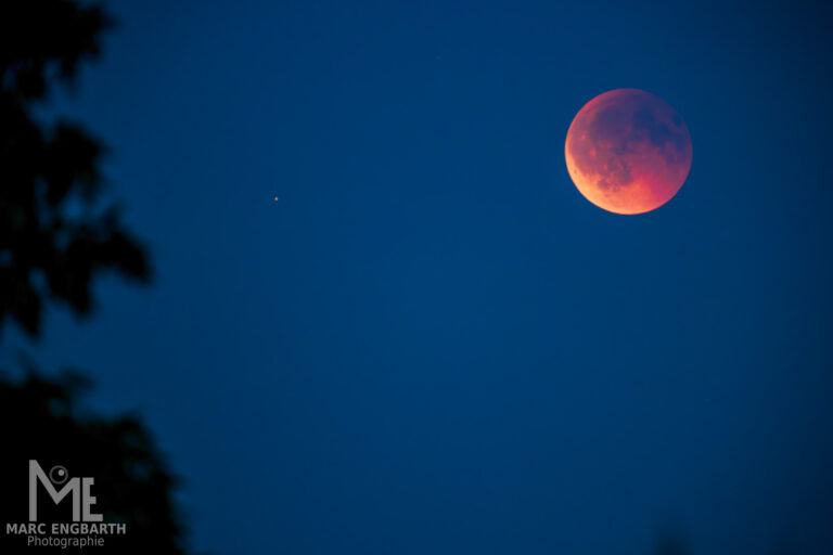 Mondfinsternis vom 07.09.2025 Hier sieht man den …