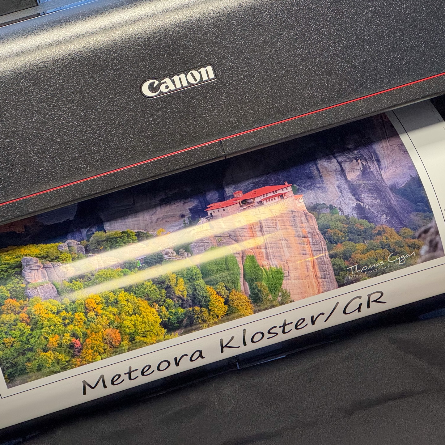 Fotodruck im Kundenauftrag, hier 60x45cm auf unserem …